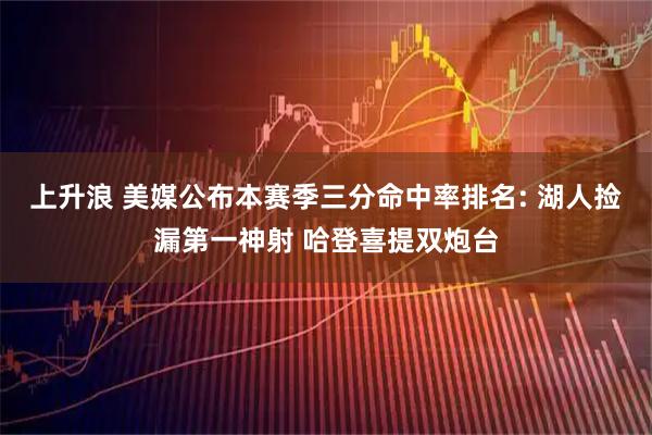 上升浪 美媒公布本赛季三分命中率排名: 湖人捡漏第一神射 哈登喜提双炮台